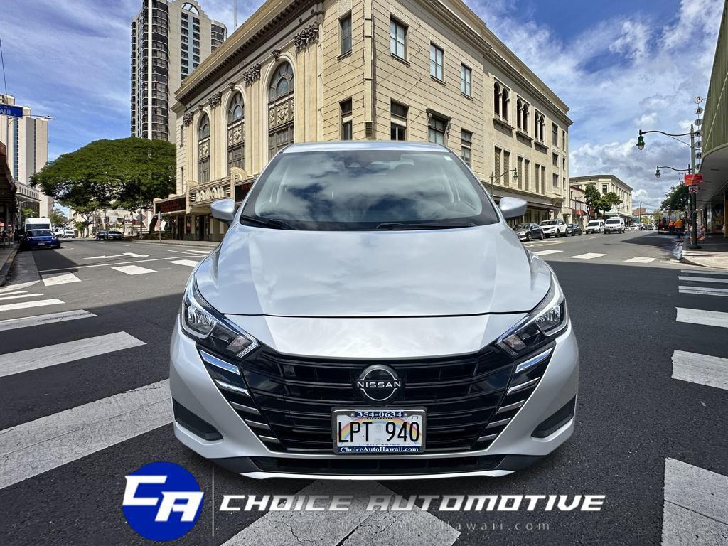 used 2023 Nissan Versa car, priced at $18,000
