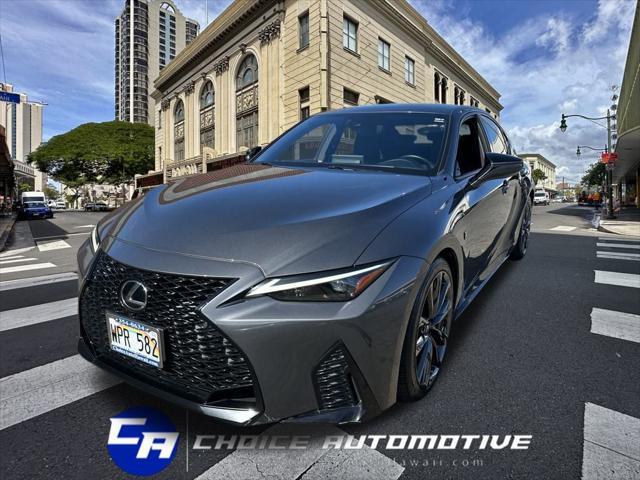 used 2022 Lexus IS 350 car, priced at $45,000