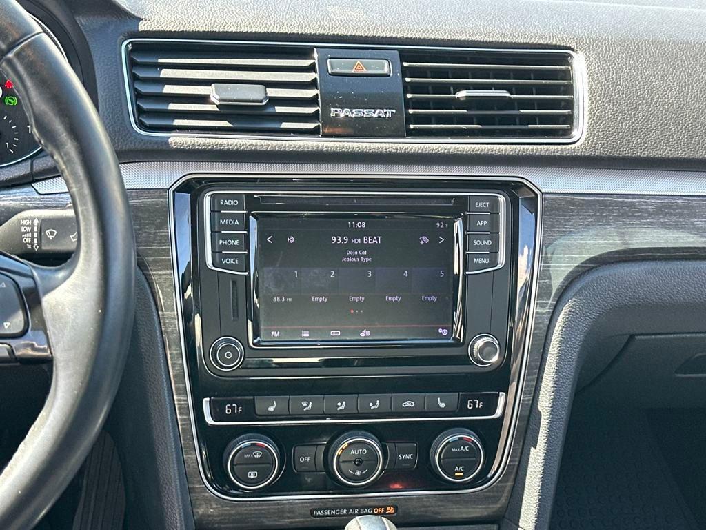 used 2018 Volkswagen Passat car, priced at $14,500