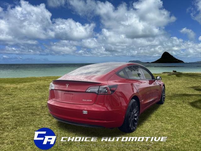 used 2023 Tesla Model 3 car, priced at $36,500