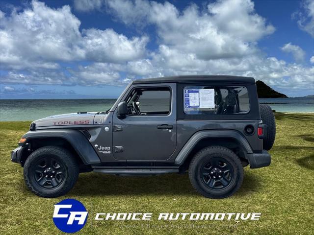 used 2019 Jeep Wrangler car, priced at $19,000