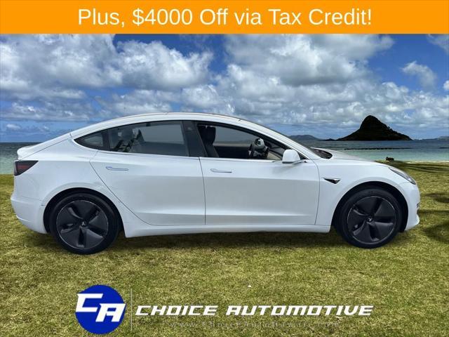 used 2018 Tesla Model 3 car, priced at $21,500
