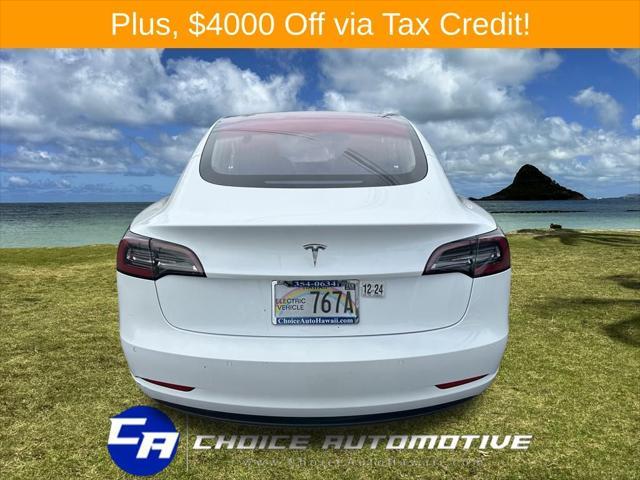 used 2018 Tesla Model 3 car, priced at $21,500