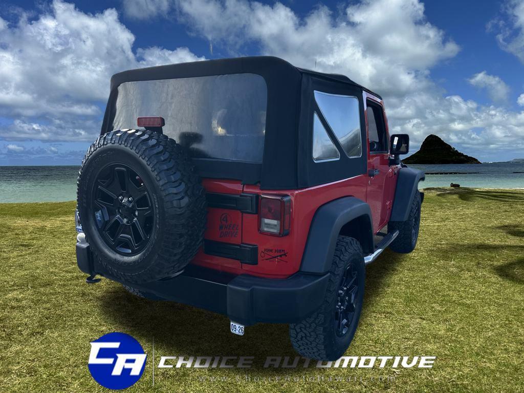 used 2017 Jeep Wrangler car, priced at $20,000