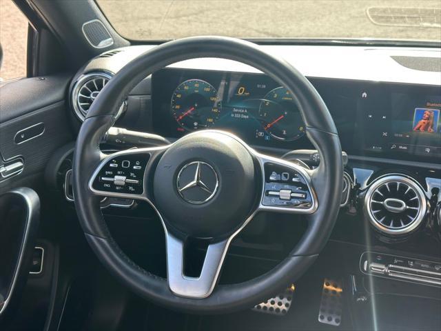 used 2021 Mercedes-Benz A-Class car, priced at $27,500