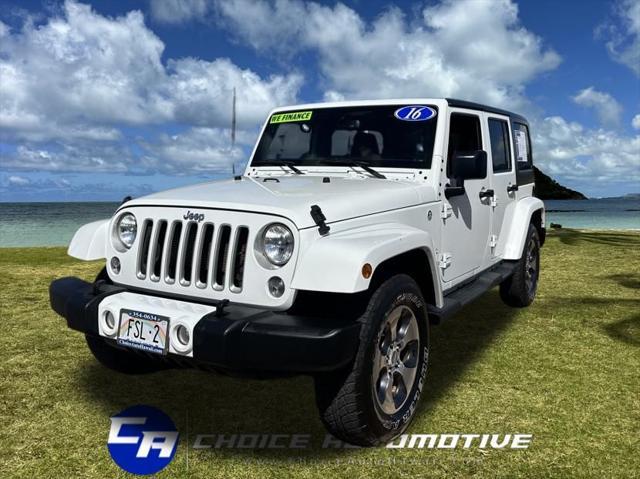 used 2016 Jeep Wrangler Unlimited car, priced at $21,000