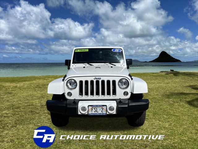 used 2016 Jeep Wrangler Unlimited car, priced at $25,000