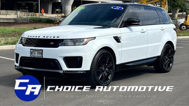 used 2021 Land Rover Range Rover Sport car, priced at $55,000