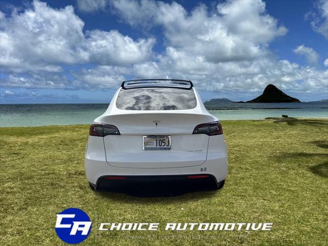 used 2021 Tesla Model Y car, priced at $32,000