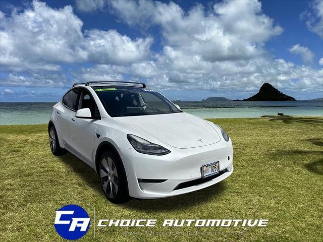 used 2021 Tesla Model Y car, priced at $32,000