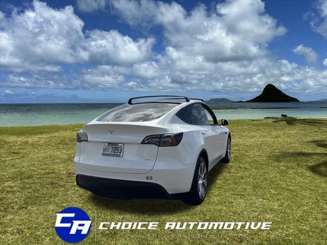 used 2021 Tesla Model Y car, priced at $32,000