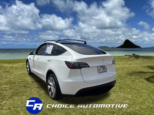 used 2021 Tesla Model Y car, priced at $32,000