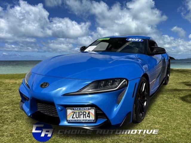 used 2021 Toyota Supra car, priced at $50,000