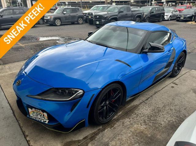 used 2021 Toyota Supra car, priced at $52,500