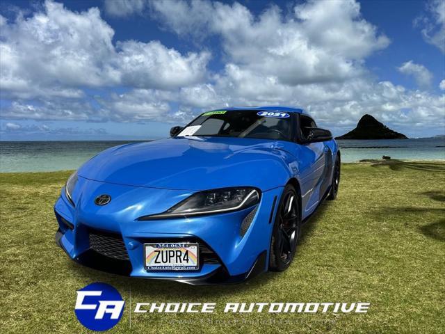 used 2021 Toyota Supra car, priced at $52,500