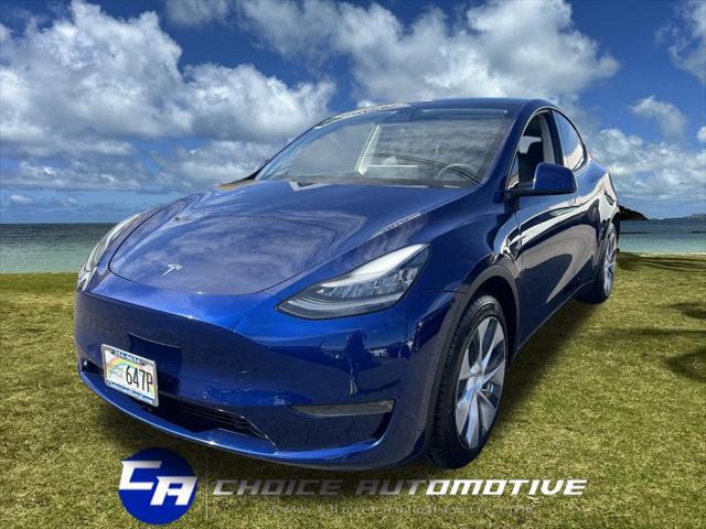 used 2021 Tesla Model Y car, priced at $32,000