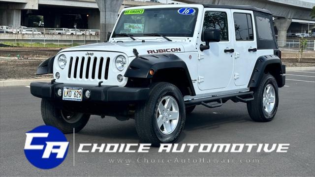 used 2016 Jeep Wrangler Unlimited car, priced at $27,000