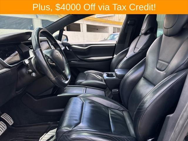 used 2017 Tesla Model X car, priced at $25,000