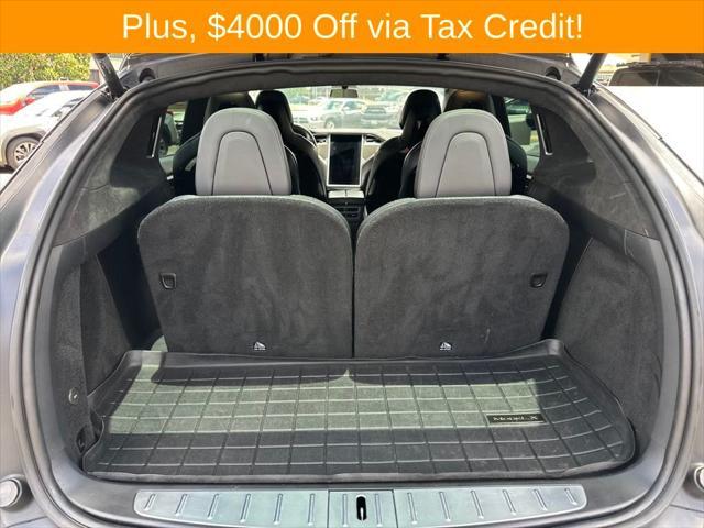 used 2017 Tesla Model X car, priced at $25,000