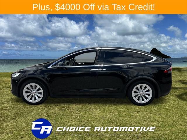 used 2017 Tesla Model X car, priced at $25,000
