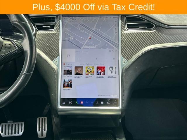 used 2017 Tesla Model X car, priced at $25,000