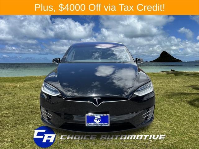 used 2017 Tesla Model X car, priced at $25,000