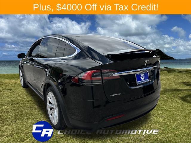 used 2017 Tesla Model X car, priced at $25,000