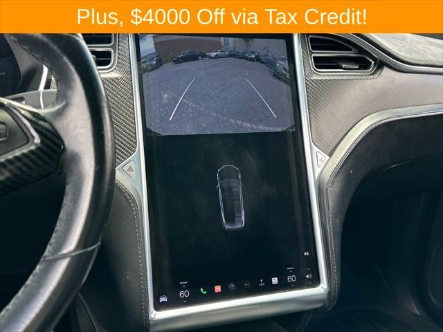 used 2017 Tesla Model X car, priced at $25,000