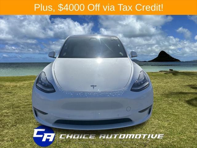 used 2021 Tesla Model Y car, priced at $30,000