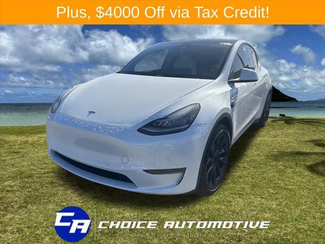 used 2021 Tesla Model Y car, priced at $30,000