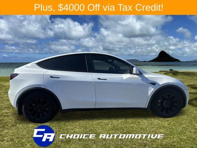 used 2021 Tesla Model Y car, priced at $30,000