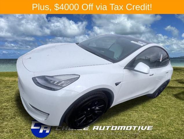 used 2021 Tesla Model Y car, priced at $30,000