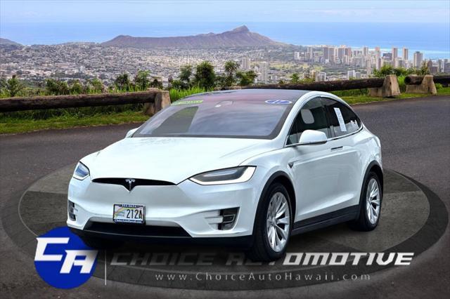 used 2017 Tesla Model X car, priced at $32,500