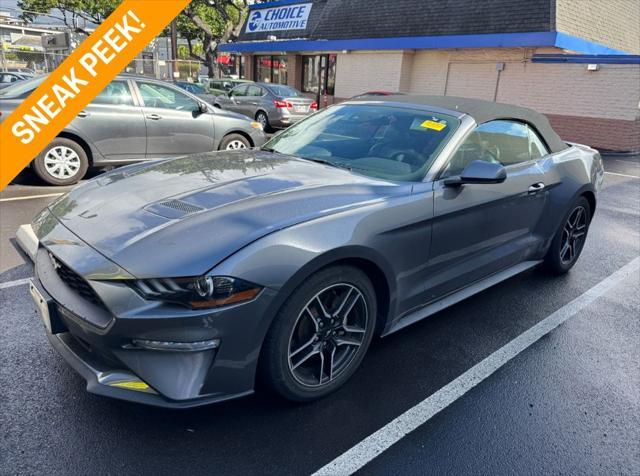 used 2021 Ford Mustang car, priced at $25,000