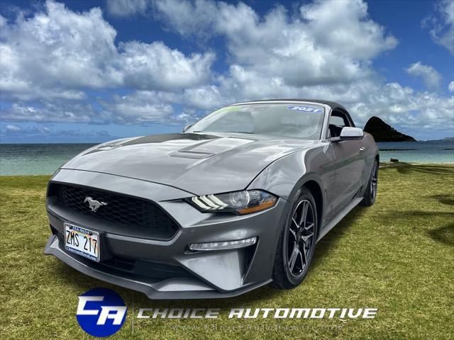 used 2021 Ford Mustang car, priced at $22,000