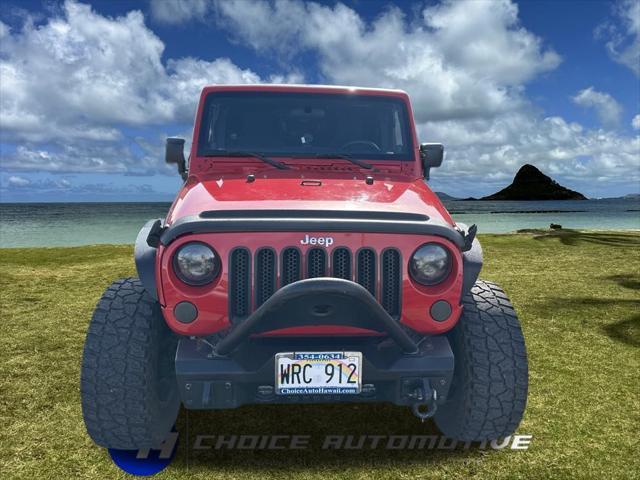 used 2014 Jeep Wrangler Unlimited car, priced at $17,500