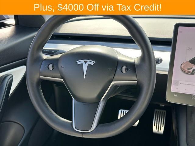 used 2021 Tesla Model 3 car, priced at $29,500