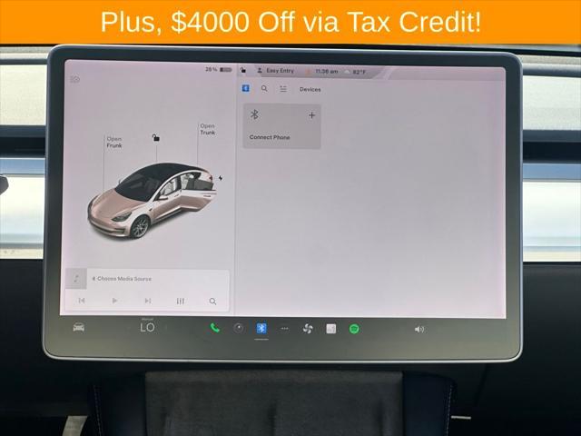 used 2021 Tesla Model 3 car, priced at $29,500