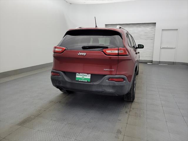 used 2015 Jeep Cherokee car, priced at $13,395