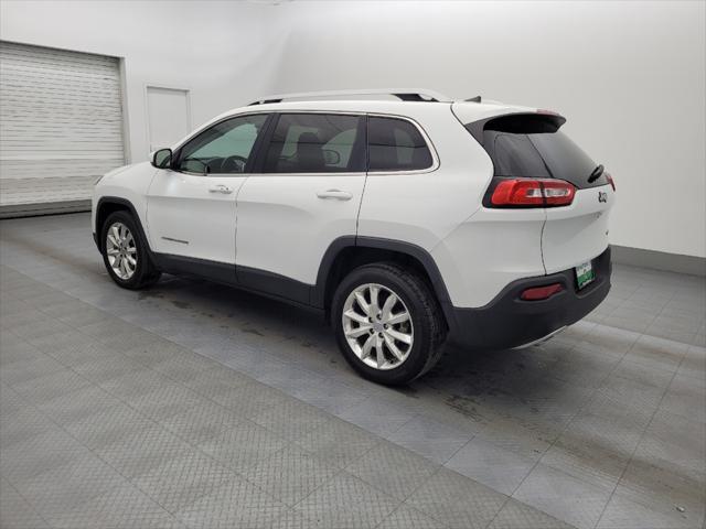 used 2017 Jeep Cherokee car, priced at $16,595