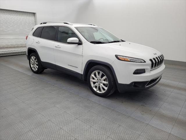 used 2017 Jeep Cherokee car, priced at $16,595