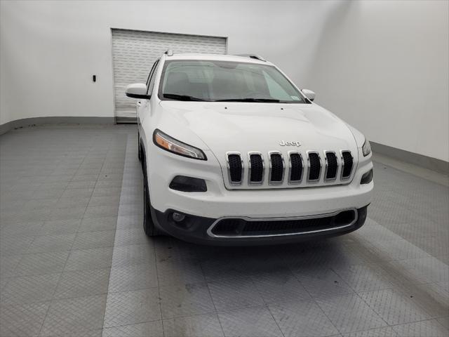 used 2017 Jeep Cherokee car, priced at $16,595