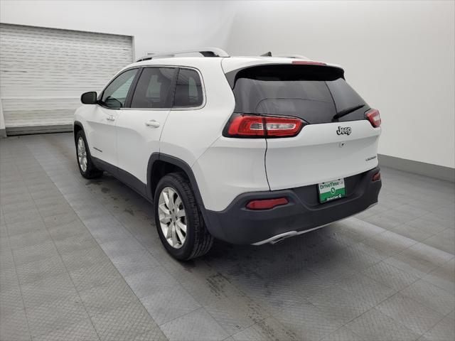 used 2017 Jeep Cherokee car, priced at $16,595