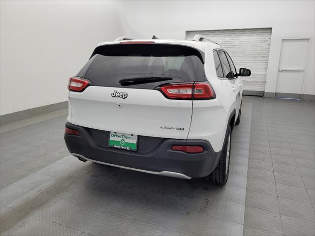 used 2017 Jeep Cherokee car, priced at $16,595