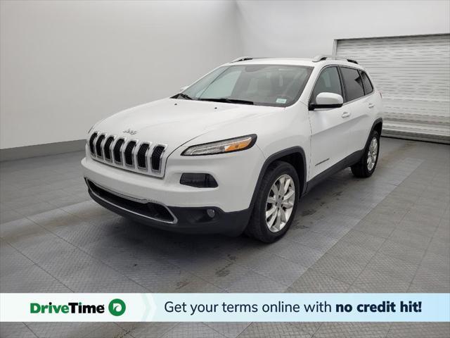 used 2017 Jeep Cherokee car, priced at $16,595