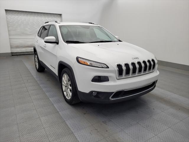 used 2017 Jeep Cherokee car, priced at $16,595