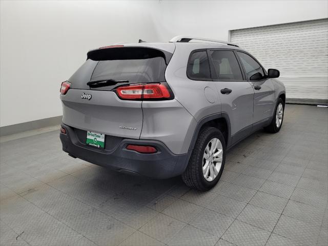 used 2015 Jeep Cherokee car, priced at $13,595