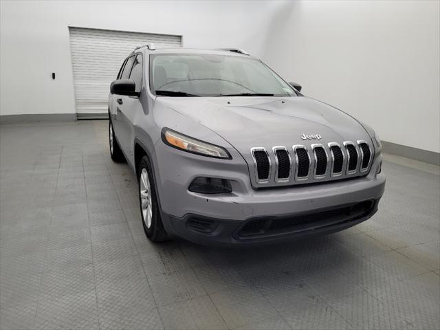 used 2015 Jeep Cherokee car, priced at $13,595