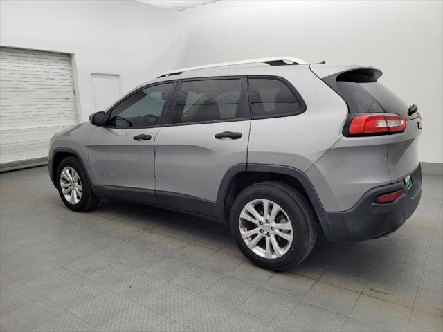 used 2015 Jeep Cherokee car, priced at $13,595