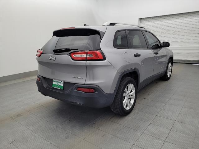 used 2015 Jeep Cherokee car, priced at $12,095